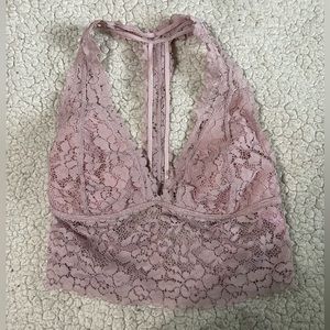 Pink Lace Women’s Bralette size Small